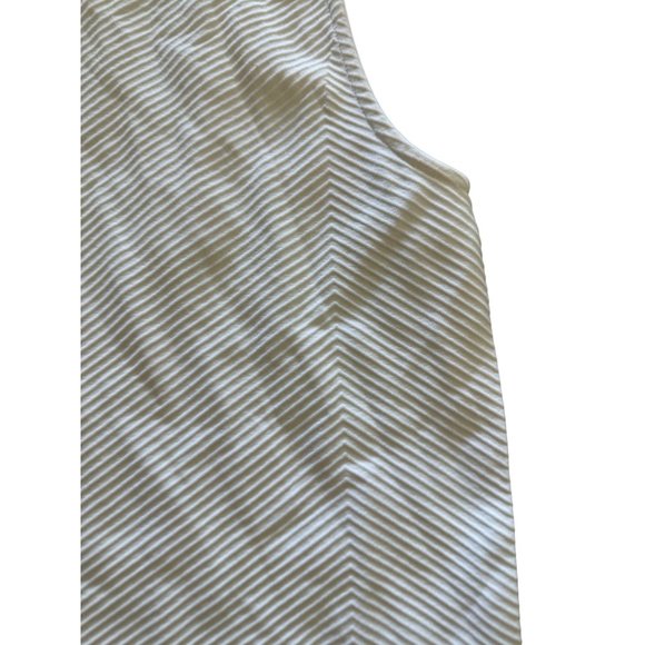 ATHLETA White Mock Neck Ribbed Tank Top Size Small - Picture 5 of 7